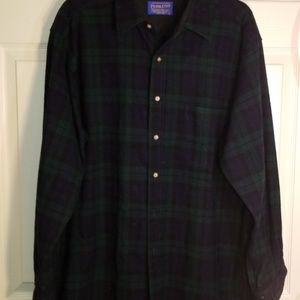 Pendleton 100% virgin wool shirt